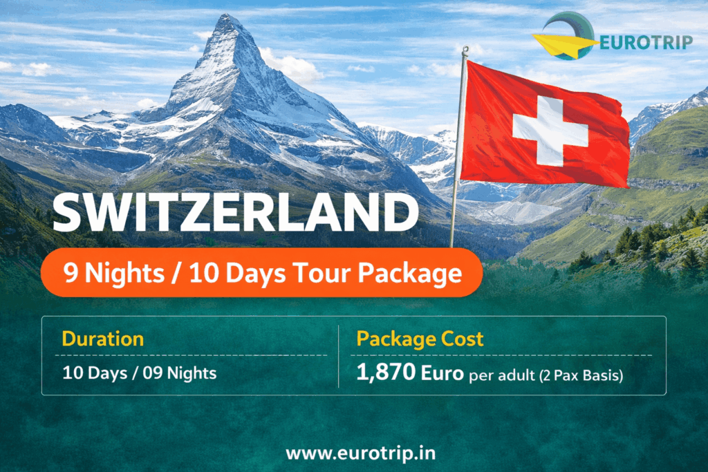 Switzerland 9 Nights 10 Days Tour Package